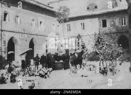 Monastero di Santa Scolastica, Subiaco Foto Stock