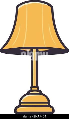 Lanterna o icona del vettore della lampada, tratto modificabile con disegno pieno Illustrazione Vettoriale