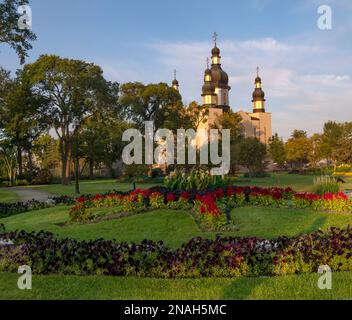 Cattedrale metropolitana ortodossa Ucraina della Santissima Trinità - Winnipeg; Winnipeg, Manitoba, Canada Foto Stock