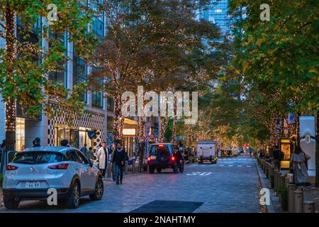 Marunouchi, Stazione di Tokyo, Tokyo. (Novembre 2022) Foto Stock