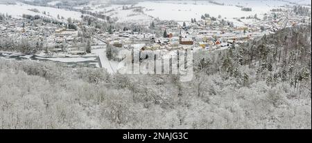 Guentersberge nella harz Selketal Foto Stock