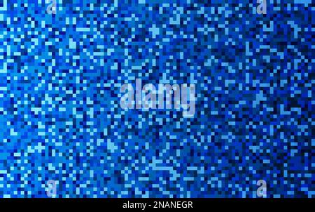 sfondo a mosaico blu astratto, illustrazione vettoriale Illustrazione Vettoriale