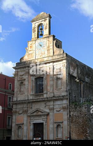 Gaeta, Italia. Esterno del Santuario barocco della Santissima Annunziata (13th-17th). Foto Stock