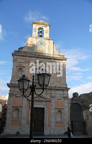 Gaeta, Italia. Esterno del Santuario barocco della Santissima Annunziata (13th-17th). Foto Stock