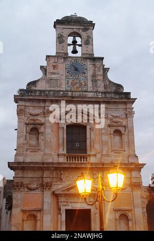 Gaeta, Italia. Esterno del Santuario barocco della Santissima Annunziata (13th-17th). Foto Stock