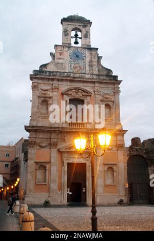 Gaeta, Italia. Esterno del Santuario barocco della Santissima Annunziata (13th-17th). Foto Stock