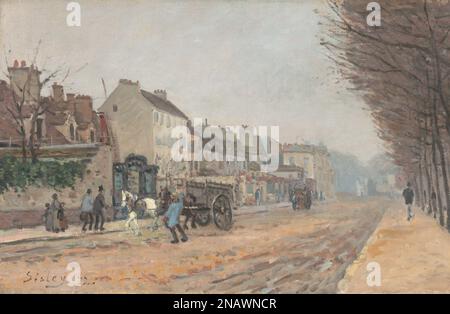 Alfred Sisley Boulevard Héloise, Argenteuil 1872 Foto Stock