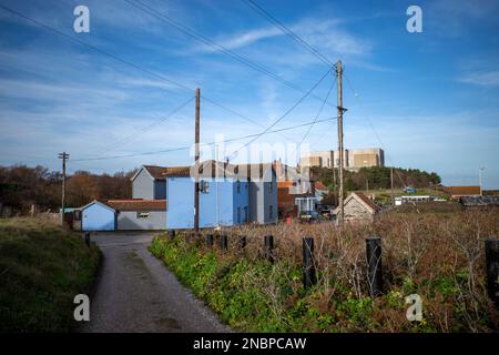 Sizewell Suffolk Inghilterra Foto Stock