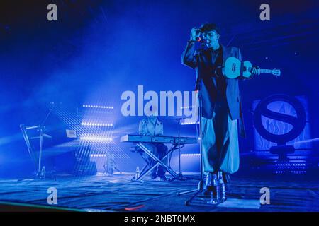 Santi Francesi in concerto all'Alcatraz di Milano 2023 Foto Stock