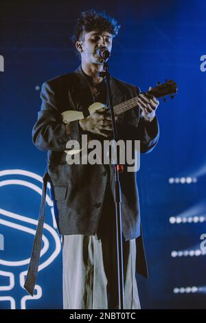 Santi Francesi in concerto all'Alcatraz di Milano 2023 Foto Stock