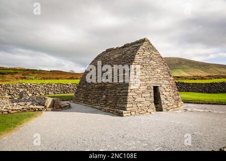 Gallarus oratorio, County Kerry, Irlanda Foto Stock