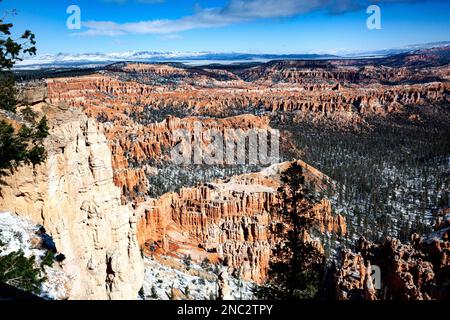 Panorami incredibili che si affacciano sul Bryce Canyon National Park, Utah, USA Foto Stock