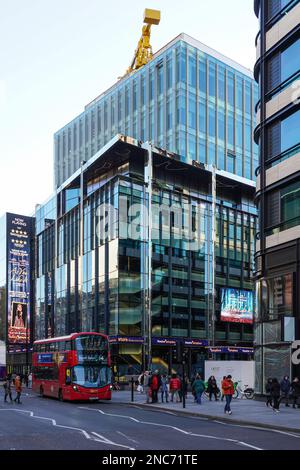 Soho Place, @soholplace, un teatro del West End a Londra Inghilterra Regno Unito Regno Unito Foto Stock