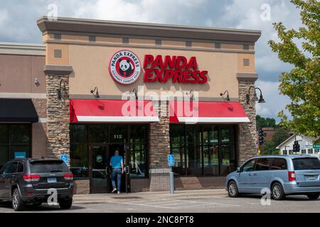 West St Paul, Minnesota. Fast food Panda Express propone cucina americana cinese gourmet. Foto Stock