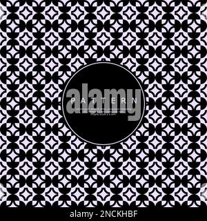 Design moderno a semicerchio astratto con motivo senza cuciture. Motivo a cerchio decorativo. Illustrazione Vettoriale