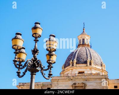 La cupola della chiesa di Santa Caterina inm Palermo - Sicilia, Italia Foto Stock