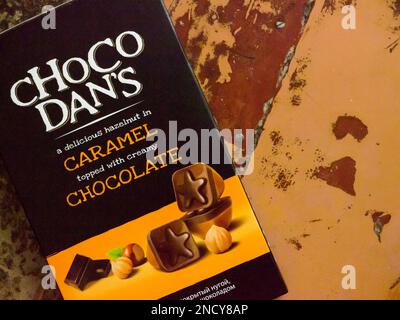 Caramelle al cioccolato CHOCO DAN. Foto Stock