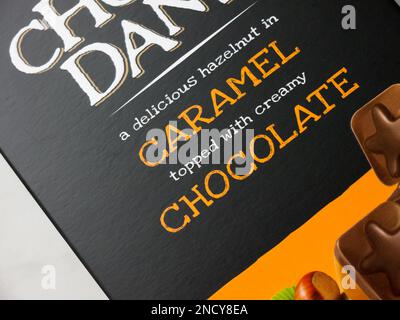 Caramelle al cioccolato CHOCO DAN. Foto Stock