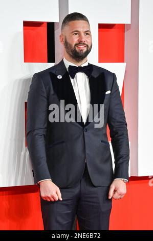 Tony Bellew partecipa alla Warner Bros alla prima europea di CREED III, Cineworld Leicester Square, Londra, Regno Unito. Data foto: 15th febbraio 2023. Foto Stock