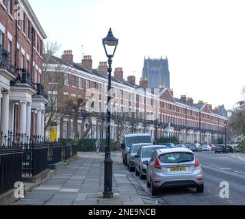 Canning Street Liverpool, quartiere georgiano Foto Stock