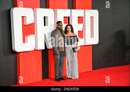 Londra, Regno Unito. 15th Feb, 2023. Warner Bros la prima europea di CREED III, Cineworld Leicester Square, Londra, Regno Unito. Data foto: 15th febbraio 2023. Credit: Vedi li/Picture Capital/Alamy Live News Foto Stock