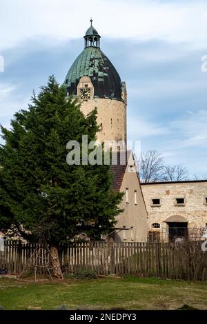 Neuenburg Castello di Friburgo Ubbstrut Foto Stock