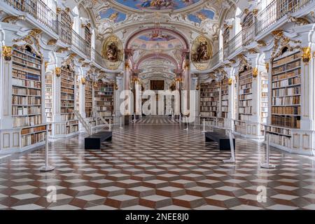Biblioteca abbaziale di Admont . Stiftbibliothek Admont . Foto Stock