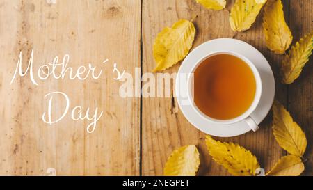 Biglietto di auguri per la festa della mamma Foto Stock