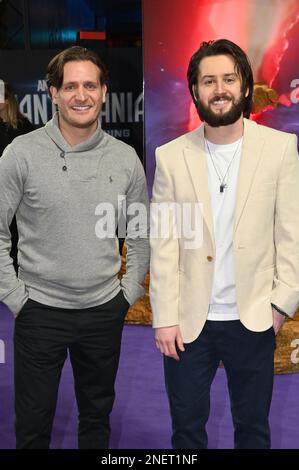 Londra, Regno Unito. 16th febbraio 2023. Il Gala Screening britannico di ANT-Man e del Wasp: Quantumania, al BFI IMAX di Waterloo, Londra, Regno Unito. Data foto: 16th febbraio 2023. Foto Stock
