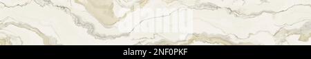 In marmo beige con pattern curly vene. Abstract texture e background. Morbido Colorato 2D illustrazione Foto Stock