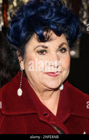 Milano, Italia. 12th Feb, 2023. Marisa Laurito partecipa al che tempo che fa TV Show il 12 febbraio 2023 a Milano (Foto di Alessandro Bremec/NurPhoto) Credit: NurPhoto SRL/Alamy Live News Foto Stock