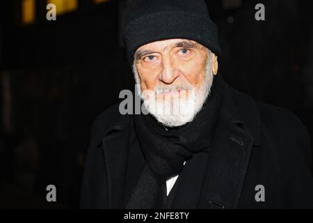 Milano, Italia. 29th Jan, 2023. Michelangelo Pistoletto partecipa al che tempo che fa TV Show il 29 gennaio 2023 a Milano (Foto di Alessandro Bremec/NurPhoto) Credit: NurPhoto SRL/Alamy Live News Foto Stock