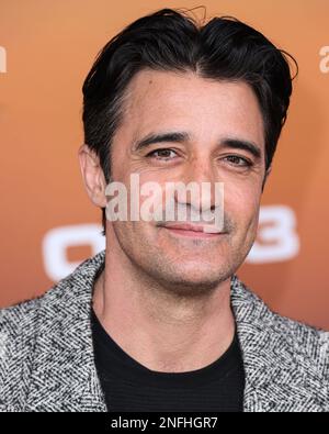 Westwood, Stati Uniti. 16th Feb, 2023. WESTWOOD, LOS ANGELES, CALIFORNIA, USA - 16 FEBBRAIO: Gilles Marini arriva alla prima di Los Angeles della stagione 3 delle "Outer Banks" di Netflix, che si tiene al Regency Village Theatre il 16 febbraio 2023 a Westwood, Los Angeles, California, Stati Uniti. (Foto di Xavier Collin/Image Press Agency) Credit: Image Press Agency/Alamy Live News Foto Stock