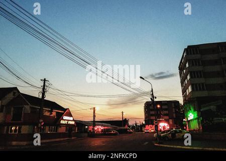 Romania. Targu Frumos Foto Stock