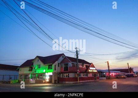 Romania. Targu Frumos Foto Stock