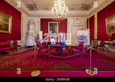 Kaiserappartements Palazzo Imperiale Hofburg Sissi. Vienna Austria Foto Stock