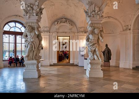 Museo Belvedere. Vienna Austria Foto Stock