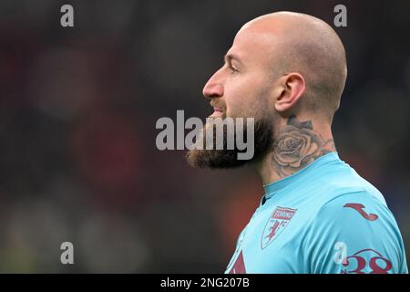 Waalwijk, Paesi Bassi. 17th Feb, 2023. MILANO - Torino FC portiere Vanja Milinkovic Savic durante la Serie Italiana Un incontro tra AC Milan e Torino FC allo stadio San Siro il 10 febbraio 2023 a Milano. AP | Dutch Height | Gerrit van Cologne Credit: ANP/Alamy Live News Foto Stock