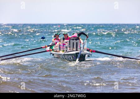 Sydney, Australia, carnevale delle corse di Surfboat Foto Stock