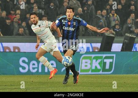 Pisa, Italia. 17th Feb, 2023. Stefano Moreo (Pisa) durante l'AC Pisa vs Venezia FC, partita italiana di calcio Serie B a Pisa, febbraio 17 2023 Credit: Independent Photo Agency/Alamy Live News Foto Stock