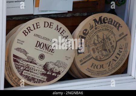 Brie de Meaux Foto Stock