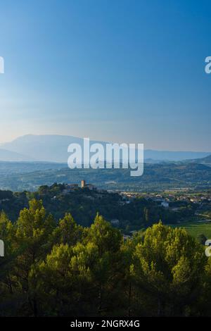 Villaggio Vinsobres in Drome Dipartimento, Provenza, Francia Foto Stock