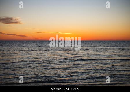 Treasure Beach, villaggio, giamaica, vista, collina, spiaggia, villaggio caraibico Foto Stock
