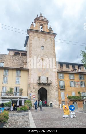 Bergamo, Italia - 30 settembre 2022: La Cittadella Visconti di Bergamo. Foto Stock