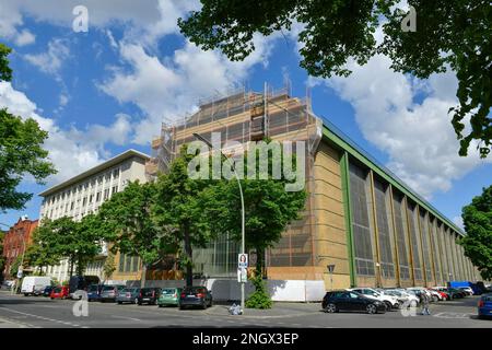 Siemens AG turbine a gas, Berlichingenstrasse, Moabit, Mitte, Berlino, Germania Foto Stock