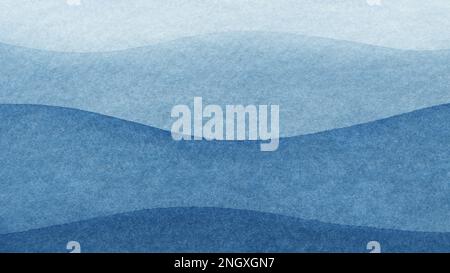 Blu azzurro turchese sfondo astratto acquerello per texture sfondi e web banner design. Astratto sfondo blu colori. Dolore acquerello Foto Stock