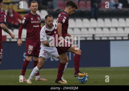 Stadio Pier Cesare Tombolato, Cittadella, 18 febbraio 2023, Valerio Mastrantonio Cittadella ritratto durante COME Cittadella vs Reggina 1914 - Foto Stock