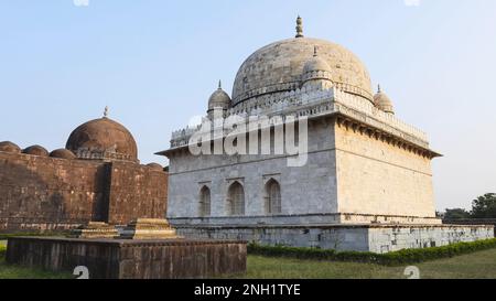 Vista serale Tomba di Hoshang Shah, Mandu, Madhya Pradesh, India. Foto Stock