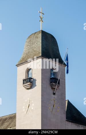 La chiesa di St Columba è una delle due congregazioni londinesi della chiesa di Scozia. Foto Stock