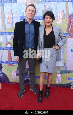 PASADENA, CA - 19 FEBBRAIO: Jim Cashman, Michelle non nella notte di apertura di Pasadena PlayhouseÕs Sondheim Celebrazione produzione di Domenica nel Parco con George il 19 febbraio 2023 a Pasadena, California. Credito: Faye Sadou/MediaPunch Foto Stock